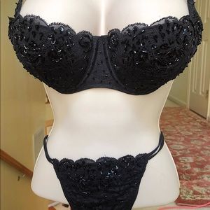 Victoria Secret Push Up Bra 3 piece Set